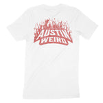 Austin T-Shirt in White - back view