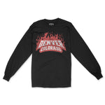 Denver Longsleeve in Black - front view