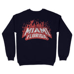 Miami Shredder Crewneck Navy back
