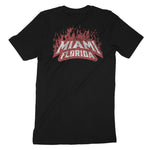 Miami Shredder T-Shirt Vintage Black back