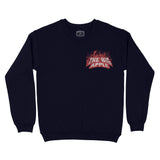 New York Shredder Crewneck Navy front