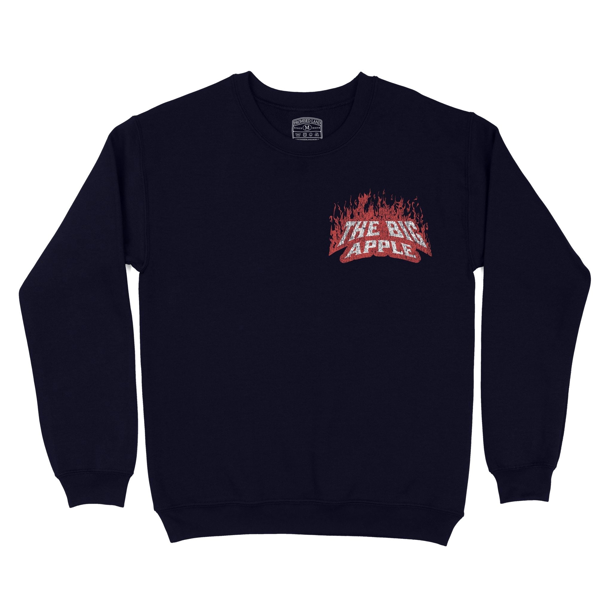 New York Shredder Crewneck Navy front