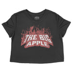 New York Shredder Cropped Tee Black front