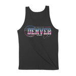Denver Tank Top in Black - back view