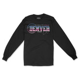 Denver Longsleeve in Black - front view