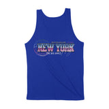 New York Retro Tank Top True_Royal back