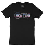 New York Retro T-Shirt Vintage_Black front