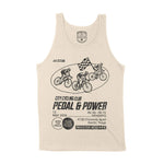Austin Bike Club Tank Top Natural front