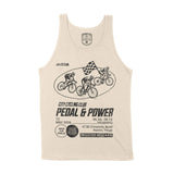 Austin Bike Club Tank Top Natural front