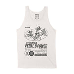 Denver Bike Club Tank Top in Vintage - front view