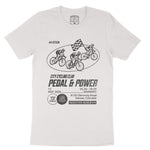 Denver Bike Club T-Shirt Vintage White front