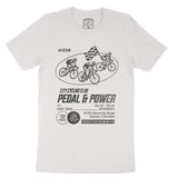 Denver Bike Club T-Shirt Vintage White front