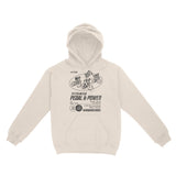 Miami Hoodie in Natural - front view