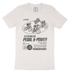New York Bike Club T-Shirt in Vintage - front view