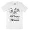 New York Bike Club T-Shirt in White - front view