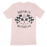 Austin Motorclub T-Shirt Soft Pink back