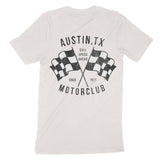 Austin Motorclub T-Shirt Vintage White back