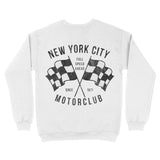 New York Motorclub Crewneck White back