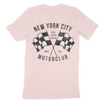 New York Motorclub T-Shirt Soft_Pink back