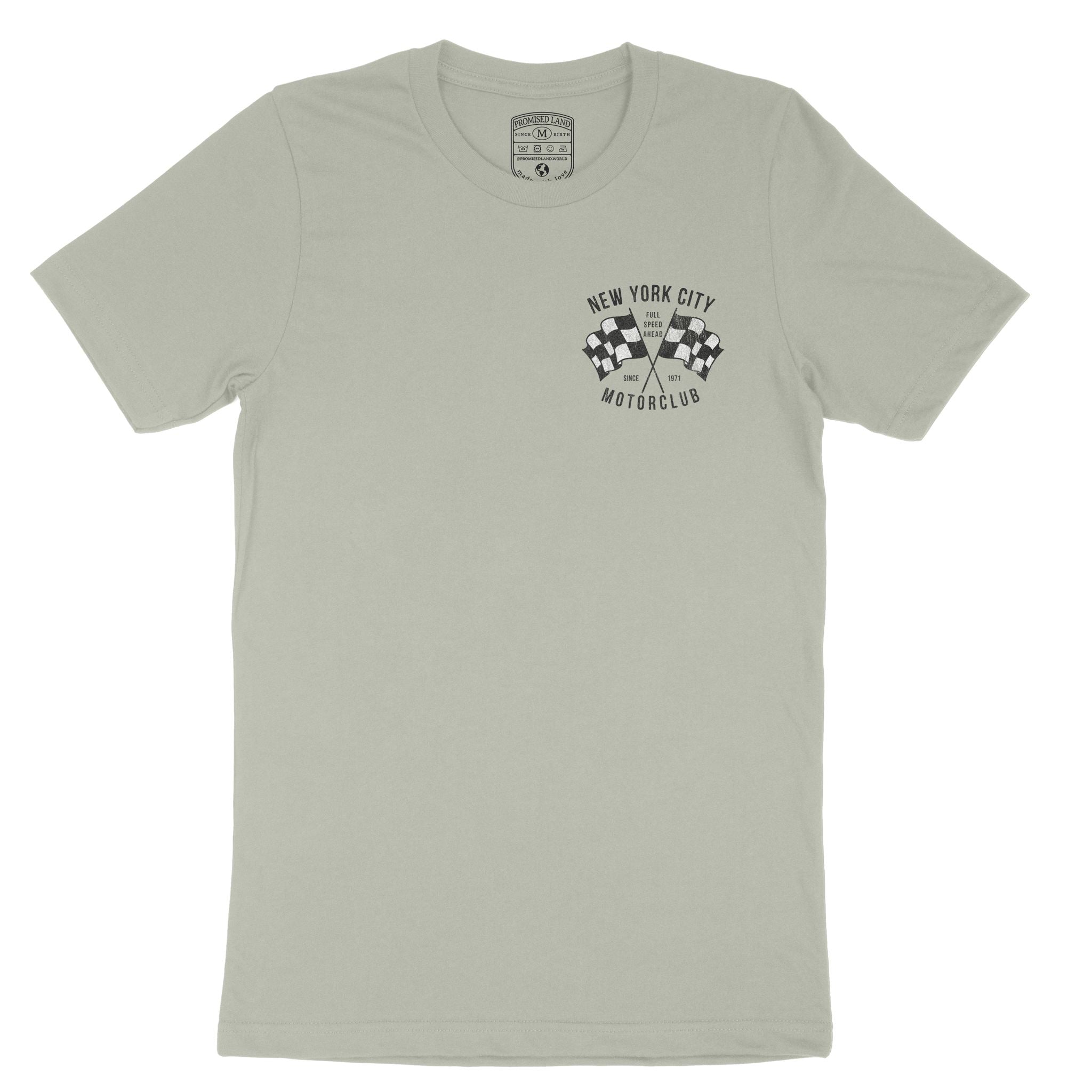 New York Motorclub T-Shirt Thyme front