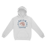 Austin Coffee Company Hoodie White front