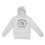 Austin Coffee Company Hoodie White front