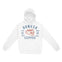 Denver Hoodie in White - front view