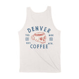 Denver Coffee Company Tank Top in Vintage - back view