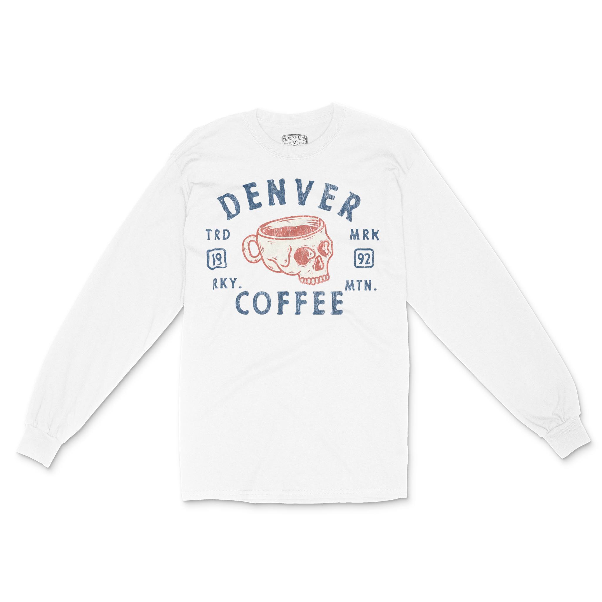Denver Longsleeve in White - front view
