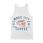 Miami Coffee Company Tank Top White back