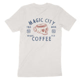 Miami Coffee Company T-Shirt Vintage White back