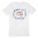 Miami Coffee Company T-Shirt White back