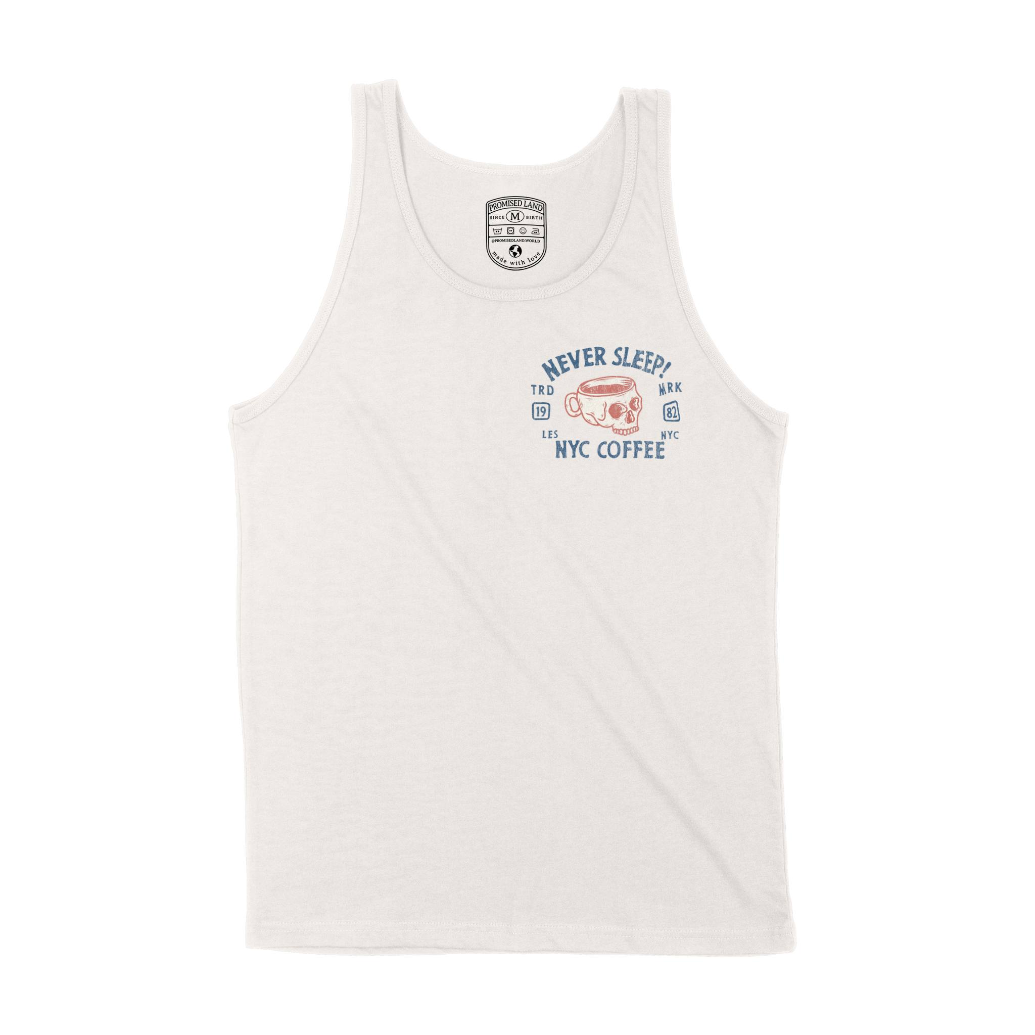 New York Coffee Company Tank Top in Vintage - front view