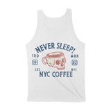 New York Coffee Company Tank Top White back