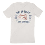New York Coffee Company T-Shirt Vintage White back