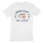 New York Coffee Company T-Shirt White back