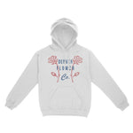 Denver Flower Shop Hoodie White front