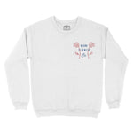 Miami Flower Shop Crewneck White front