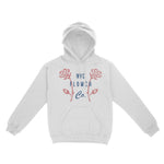 New York Flower Shop Hoodie White front