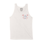 New York Flower Shop Tank Top in Vintage - front view
