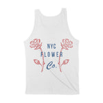 New York Flower Shop Tank Top White back