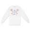 New York Longsleeve in White - front view