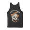 Asbury Park Skull Snake Tank Top in Black - back view