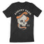 Asbury Park Skull Snake T-Shirt in Black - back view