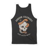 Austin Tank Top in Black - back view