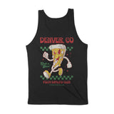 Denver Pizza Boy Tank Top Black back