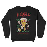 Miami Pizza Boy Crewneck Black back