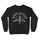 Denver Tiger Blade Crewneck Black back