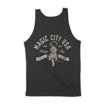 Miami Tank Top in Black - back view