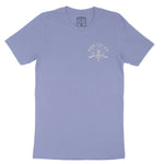 Miami Tiger Blade T-Shirt Lavender Blue front